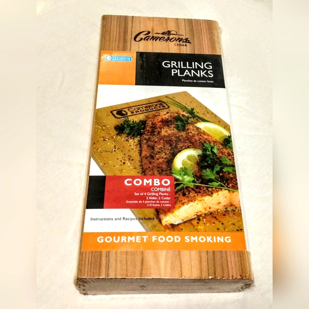 Camerons Grilling Planks Premium Cedar & Alder + FREE GIFT!
